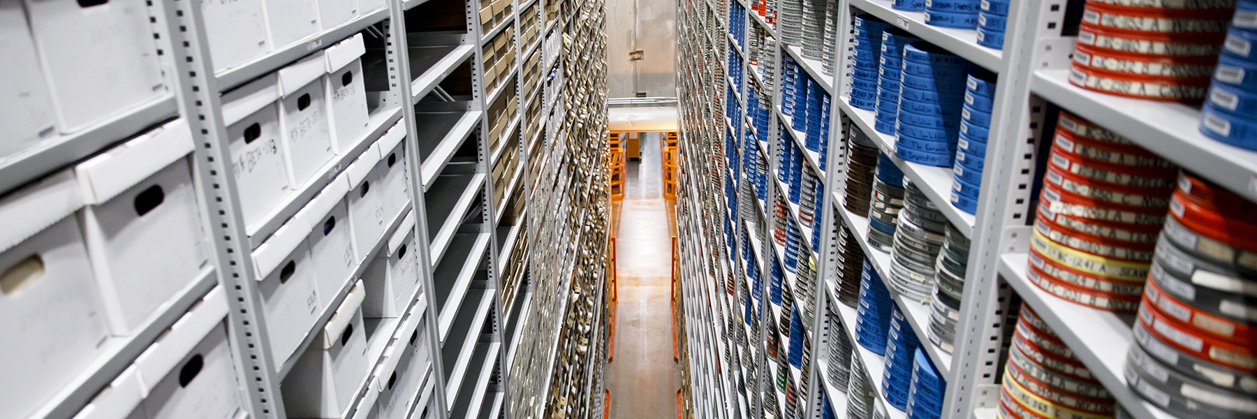 Aerial of film canisters.